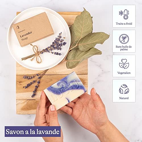 Vue 2 de Lubiu Savon Lavande