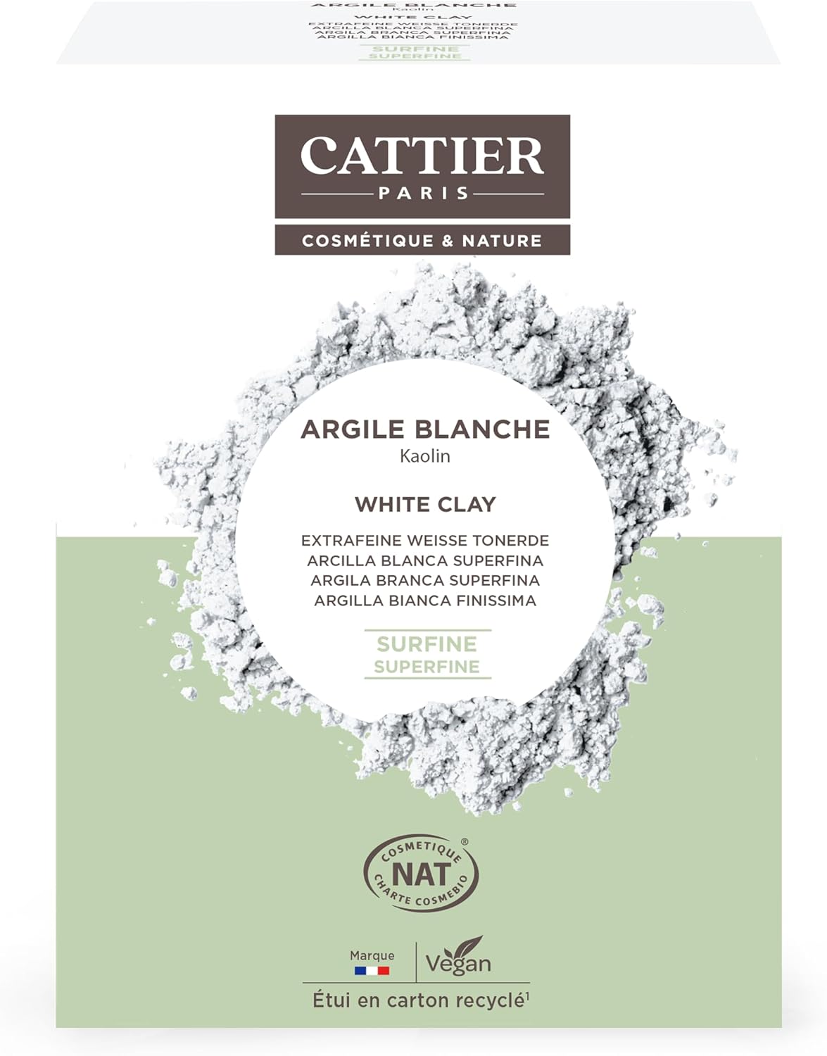Cattier Argile Blanche Surfine