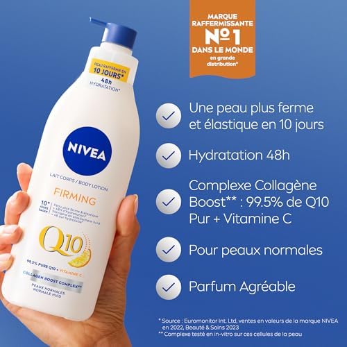 Vue 2 de Nivea Lait Corps Fermete