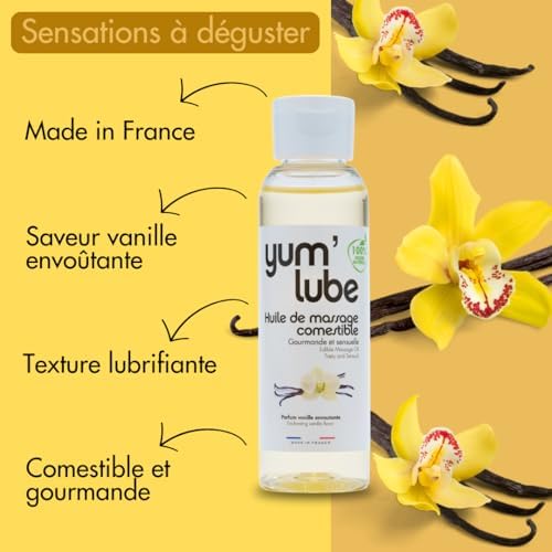 Vue 2 de Yumlube Huile De Massage