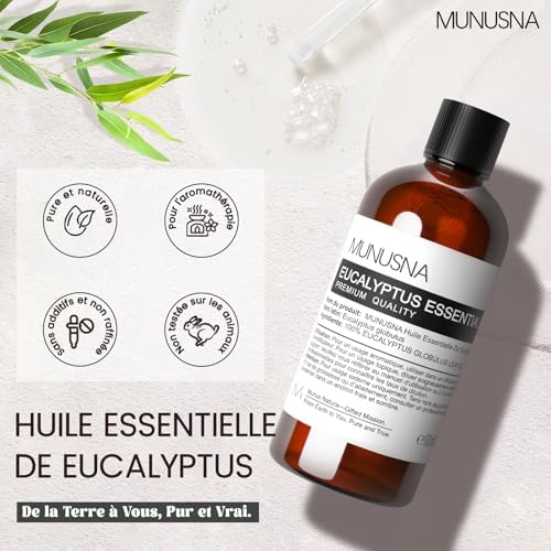 Vue 2 de Huile Essentielle Eucalyptus Ml