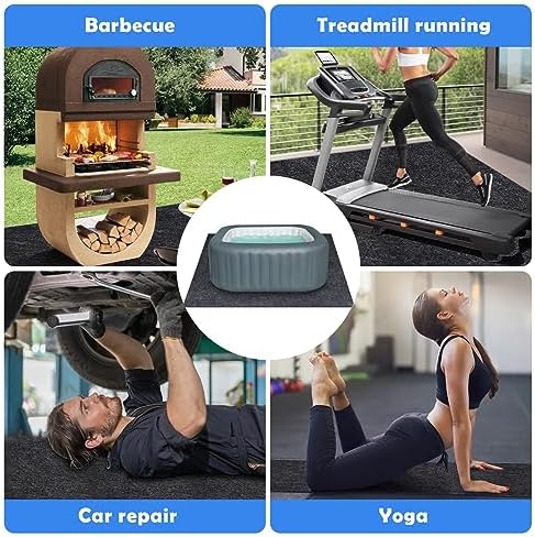 Vue 5 de Aoebwpwi Tapis De Bain