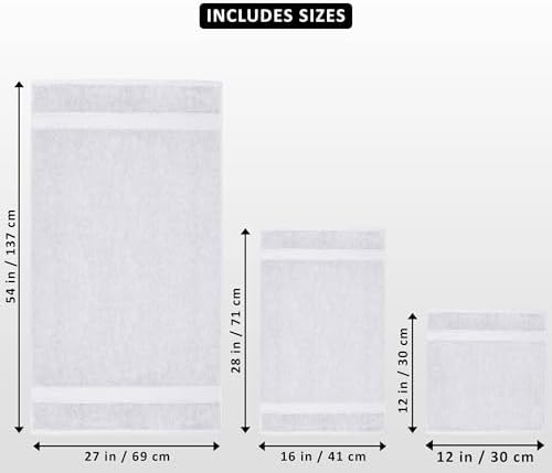 Vue 2 de Utopia Towels Lot De