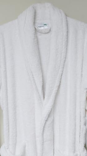 Vue 3 de Peignoir En Coton Eponge