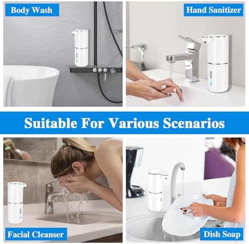 Vue 3 de Distributeur De Savon Automatique