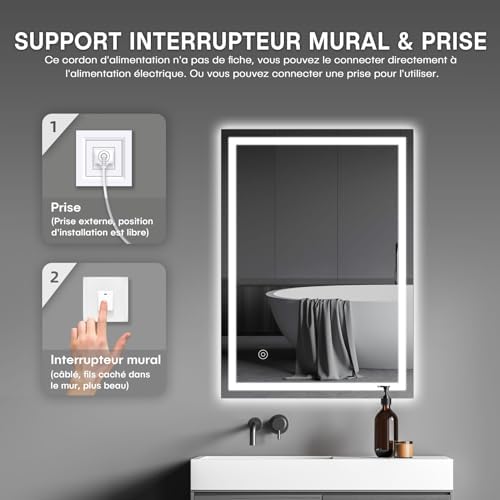 Vue 4 de Dripex Miroir Salle De