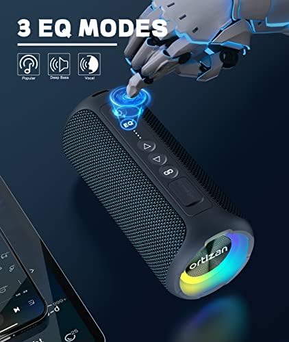 Vue 4 de Ortizan Hautparleurs Bluetooth