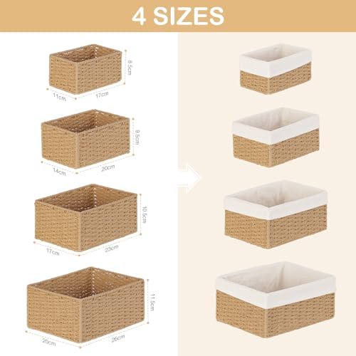 Vue 3 de Aevcvok Lot De Panier