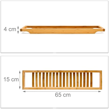 Vue 4 de Relaxdays Pont De Baignoire