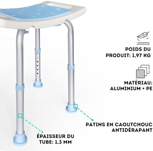 Vue 5 de Karat Tabouret De Douche