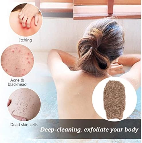 Vue 3 de Gant De Toilette Exfoliant