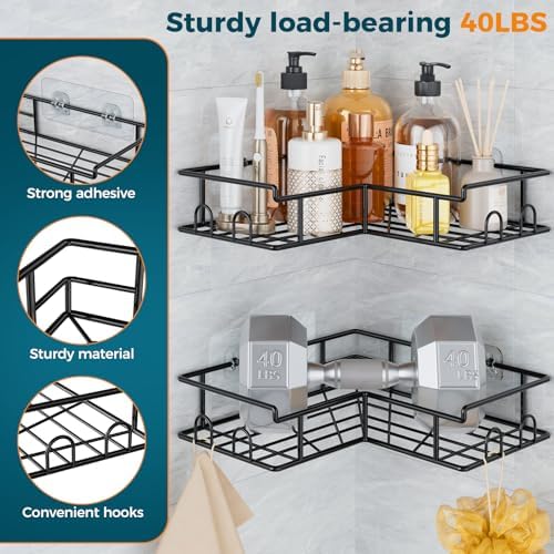 Vue 3 de Vinabo Etagere De Douche