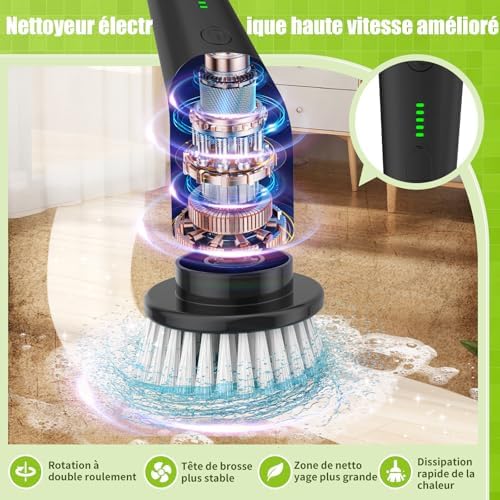 Vue 3 de Ykyi Brosse Electrique Nettoyage
