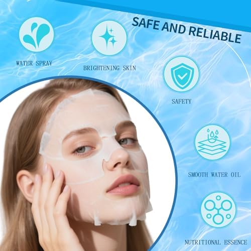 Vue 3 de Pieces Masques Tissus Hydratantsmasque