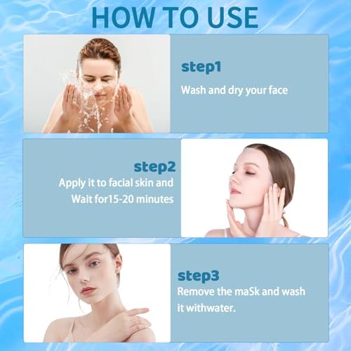 Vue 5 de Pieces Masques Tissus Hydratantsmasque