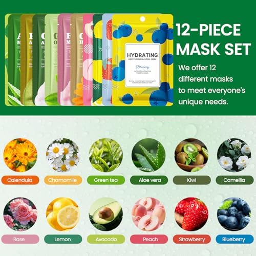 Vue 5 de Masques Ml Visage Hydratants