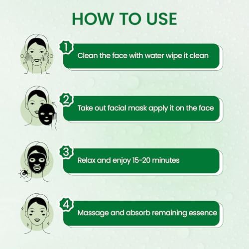 Vue 6 de Masques Ml Visage Hydratants