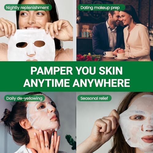 Vue 7 de Masques Ml Visage Hydratants