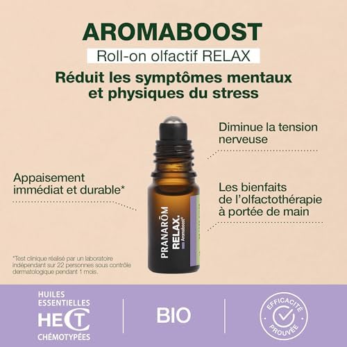 Vue 2 de Pranarom Aromaboost Relax Bio