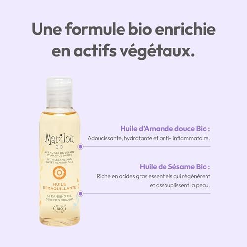 Vue 3 de Marilou Bio Huile Demaquillante