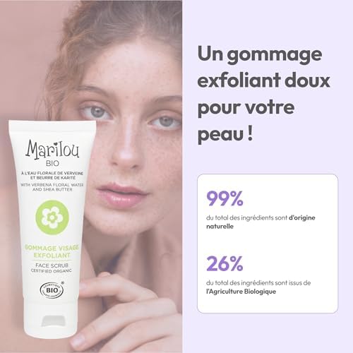 Vue 2 de Marilou Bio Gommage Visage
