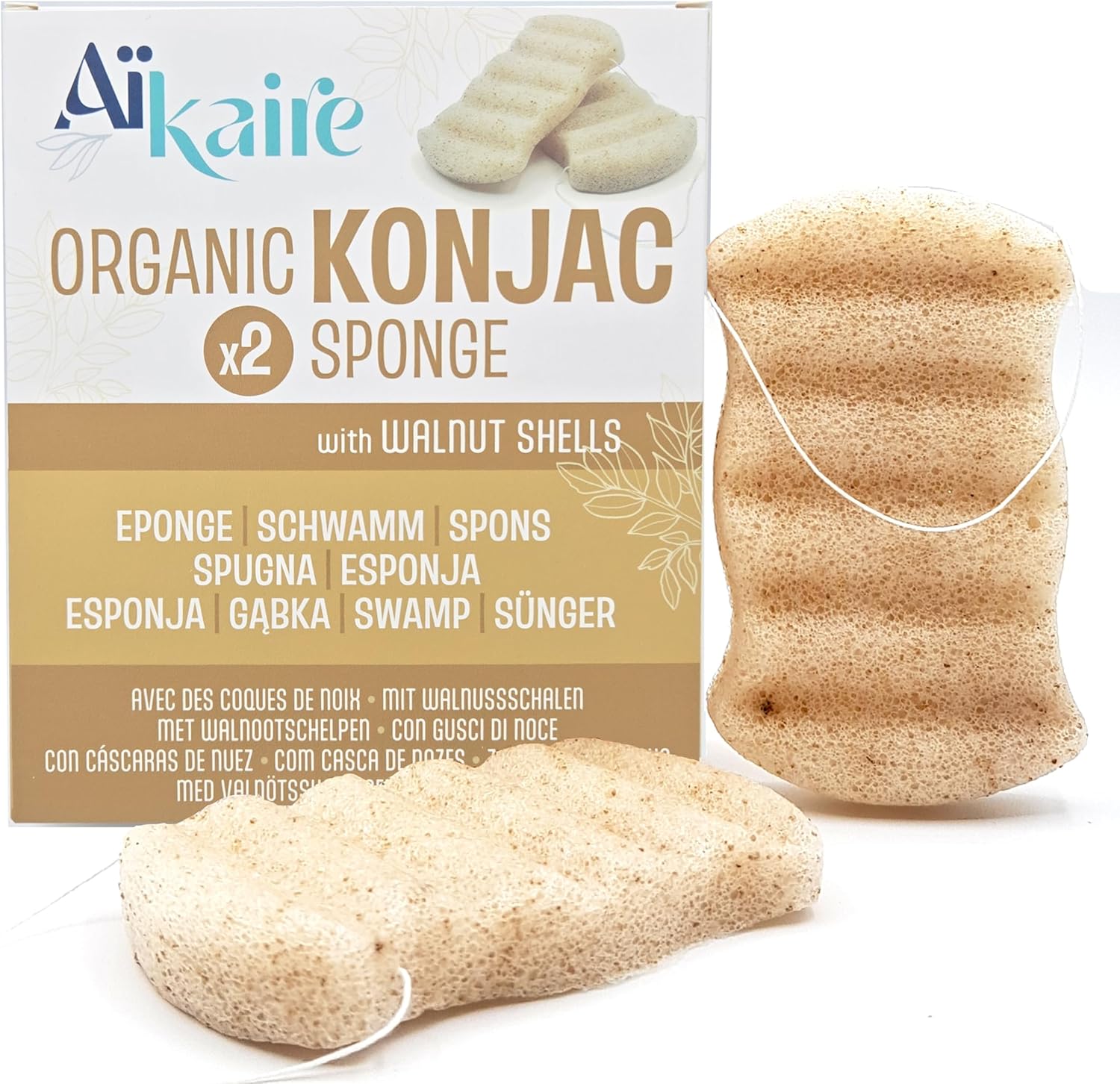 Eponge De Konjac Bio