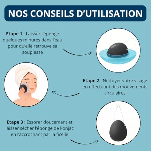 Vue 5 de Eponge De Konjac Bio