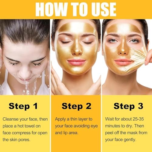 Vue 3 de Masque Visage Femme