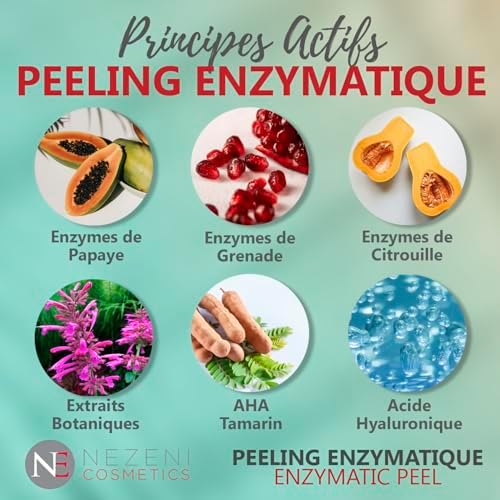 Vue 2 de Peeling Enzymatique Visage Actents