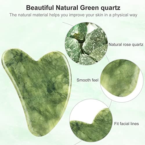 Vue 3 de Gua Sha Jade Visage