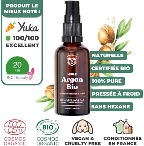 Vue 2 de Bionoble Huile Dargan Bio