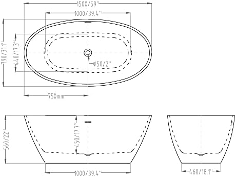 Vue 7 de Mai Mai Baignoire Ilot