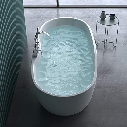 Vue 3 de Doporro Baignoire Ilot Ovale