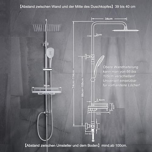 Vue 5 de Joho Colonne De Douche