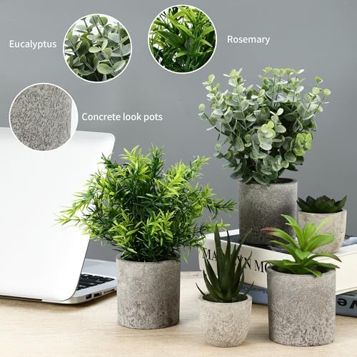 Vue 5 de Zhyluo Pieces Plantes Artificielle