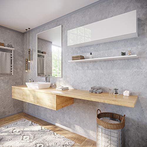 Vue 2 de Meuble Suspendu Armoire Salle