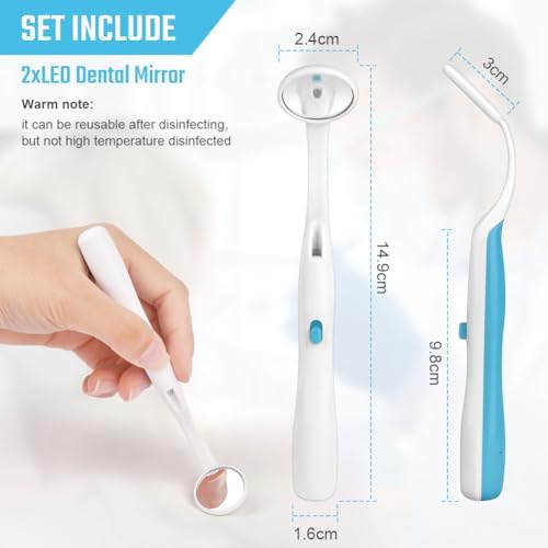 Vue 2 de Acwoo Miroir Dinspection Dentaire