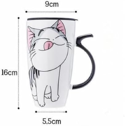 Vue 7 de Lachineuse Mug Chat Kawaii