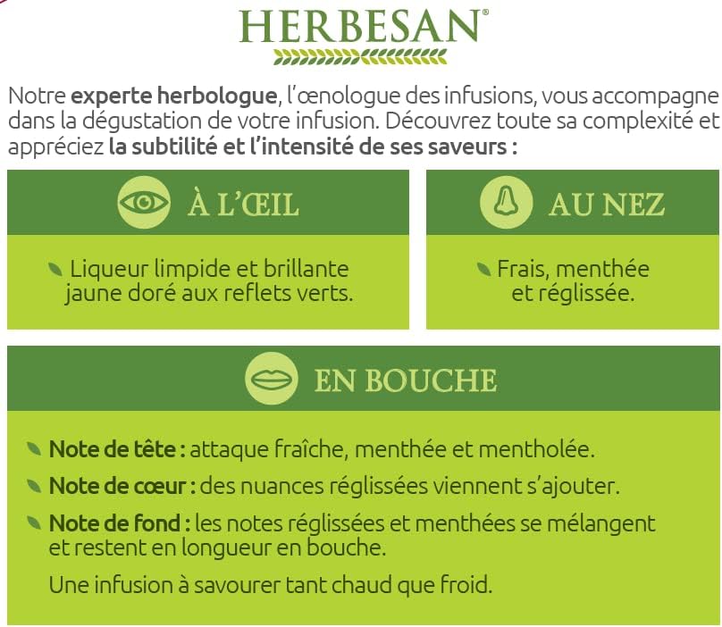 Vue 3 de Herbesanmenthe Poivree Francaise Bio