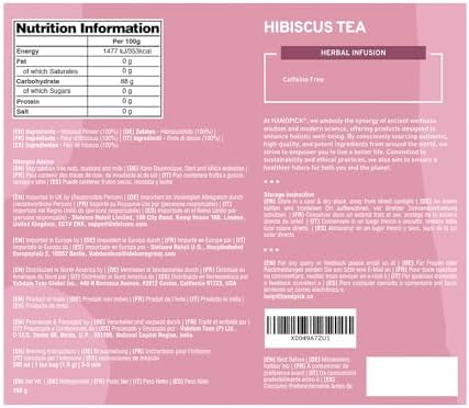 Vue 2 de Handpick Tisane Dhibiscus Sachets