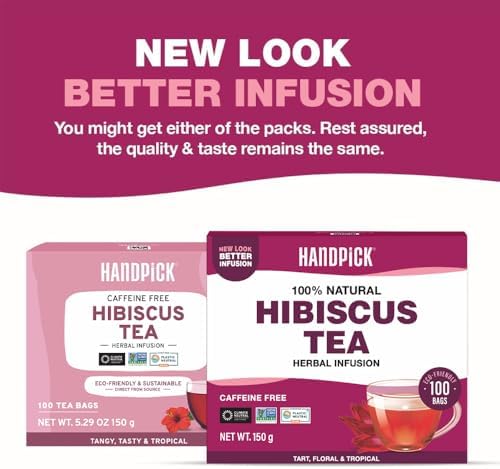 Vue 3 de Handpick Tisane Dhibiscus Sachets