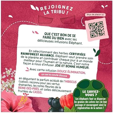 Vue 2 de Elephant Infusion Douce Elimination