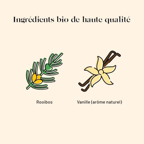 Vue 2 de Kusmi Tea Rooibos Vanille