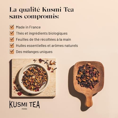 Vue 5 de Kusmi Tea Rooibos Vanille