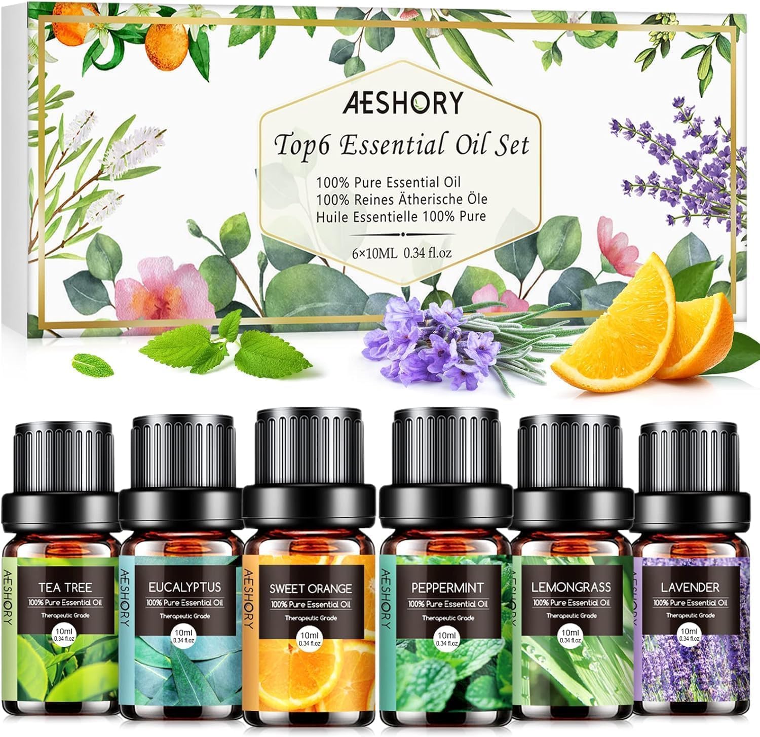 Aeshory Kit Huiles Essentielles