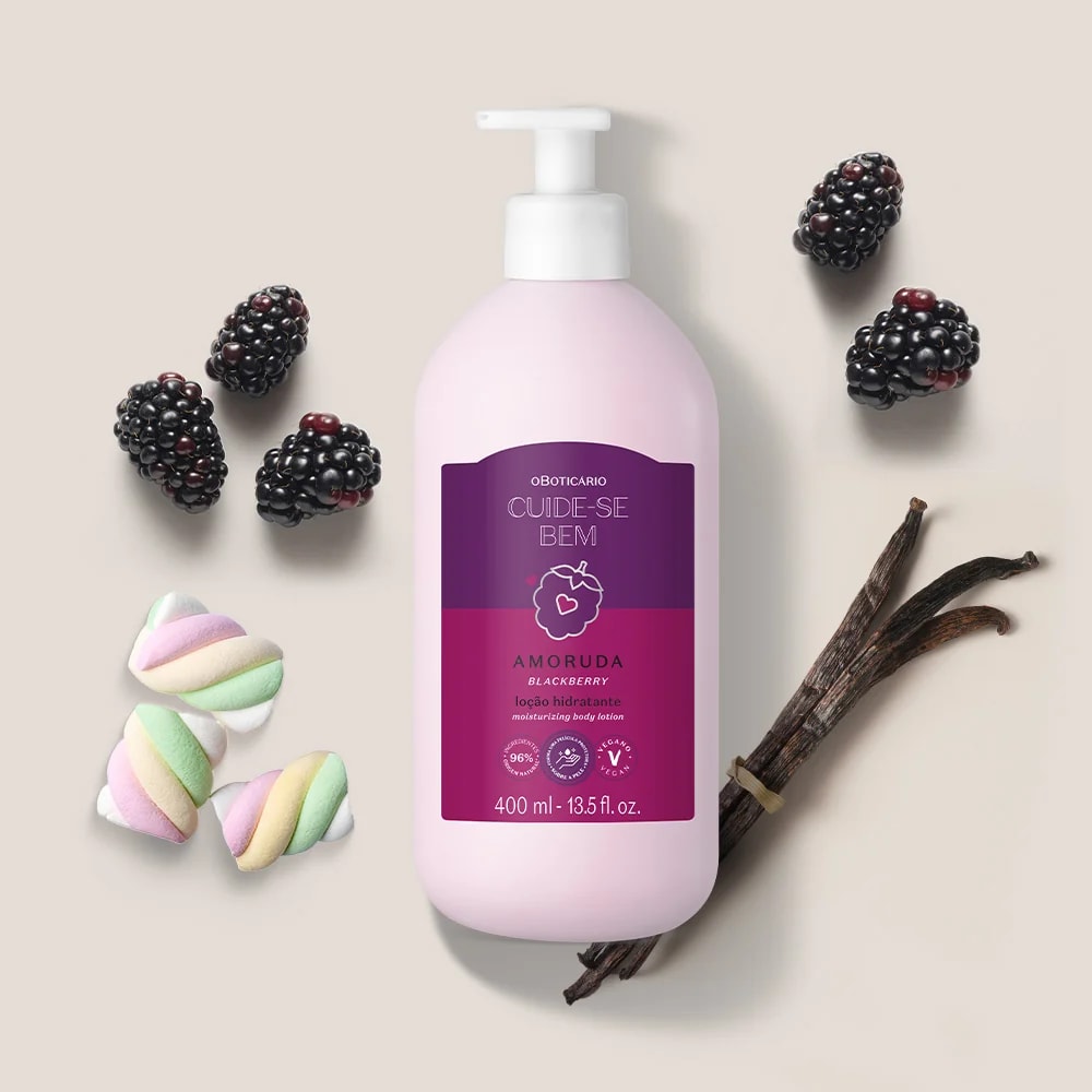 Loção Hidratante Corporal Cuide-se Bem Amoruda, 400ml