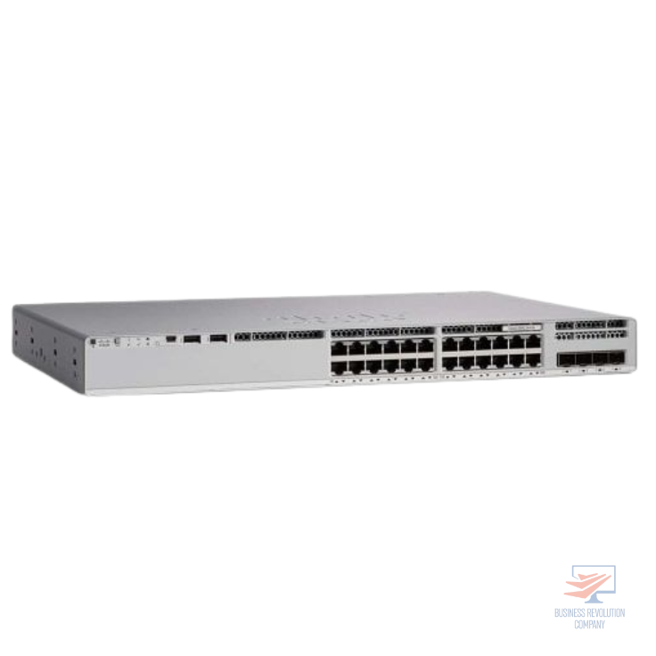 Switch CISCO Catalyst C9200L-24T-4G-E 24 ports Gigabit Ethernet 4 ports en vente