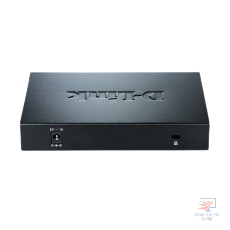 Switch D-Link DGS-105 5 ports Gigabit Métal - vue 2