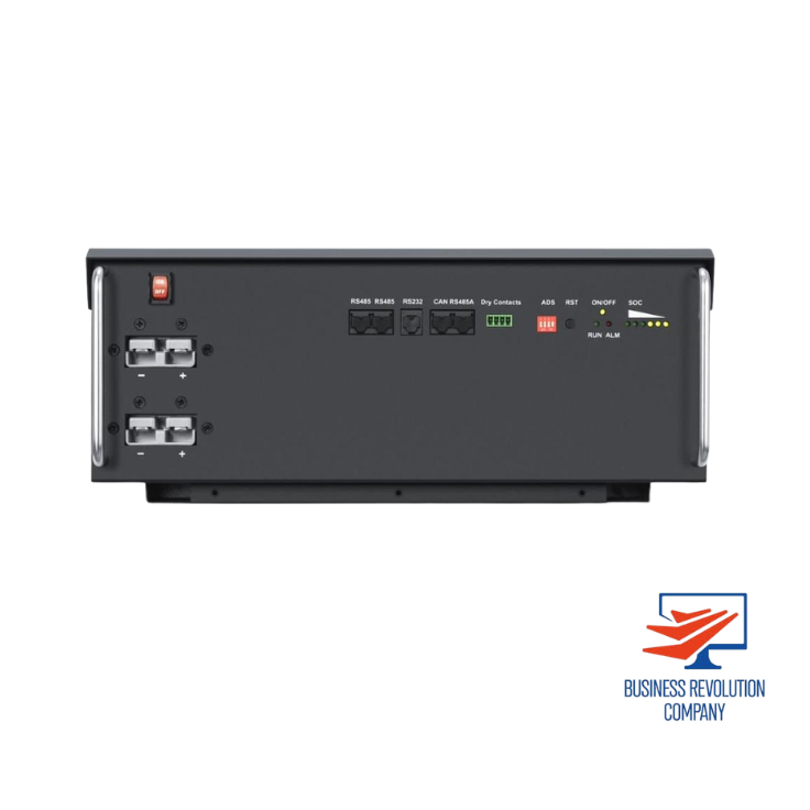 Batterie Lithium LiFePO4 48V 100Ah 5kWh Powerwall BG48100 Stockage Solaire et Secours - vue 3