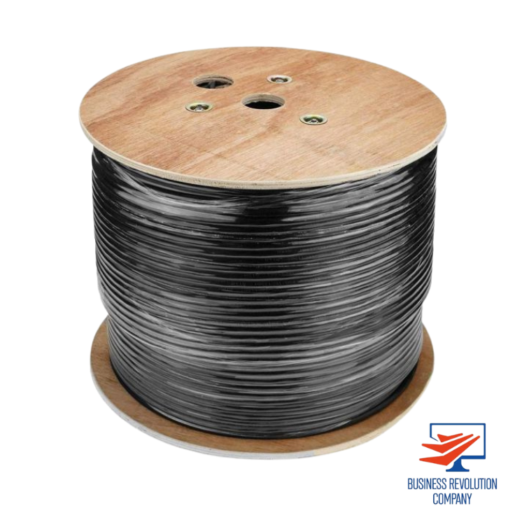 Câble Réseau AXD SFTP Cat6 Outdoor 305m – Double Blindage, 1Gbps | Cameroun